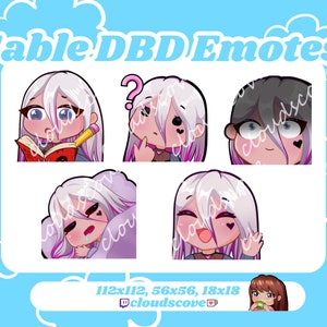 Emotes de Sable DBD // Twitch // Muerto a la luz del día
