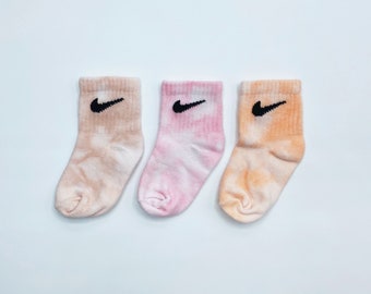tie dye baby socks
