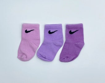 lavender nike socks