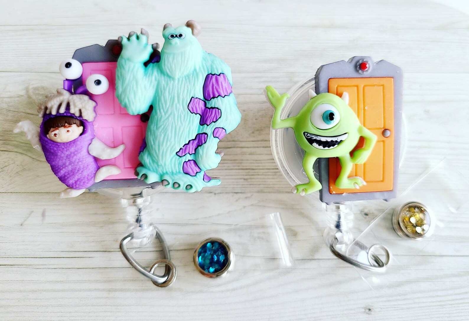 Disney Character Retractable ID Badge Holders Etsy UK