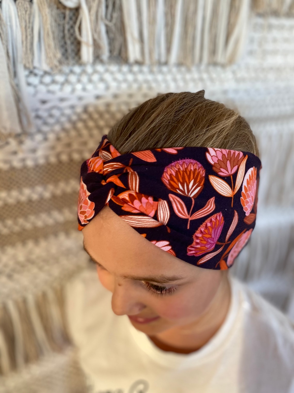 Womens twist turban headband l Knot headband. Australian Etsy