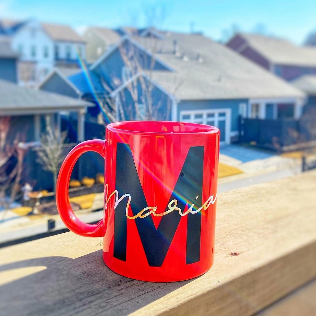 Personalized Coffee Mug, Initial/name Coffee Mugs, Personalized Coffee Cup, Coffee Mug, Name Mug