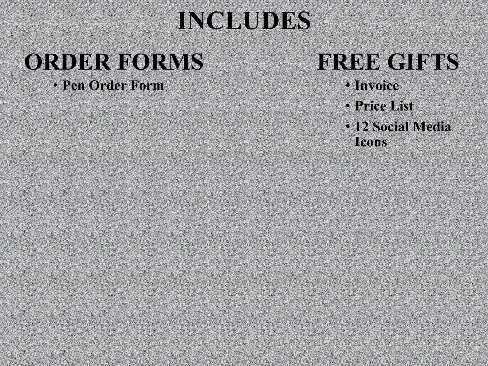 Editable PEN ORDER FORM Printable General Custom Pen Craft Etsy Canada