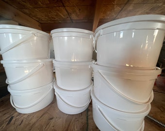 7lb bucket Highest Quality Grass Fed Suet Tallow