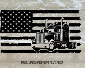 Free Free American Flag Trucker Svg 83 SVG PNG EPS DXF File