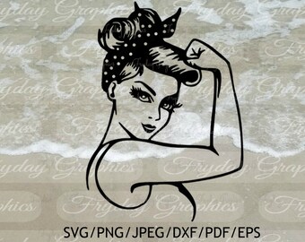 Download Strong Woman Svg Etsy