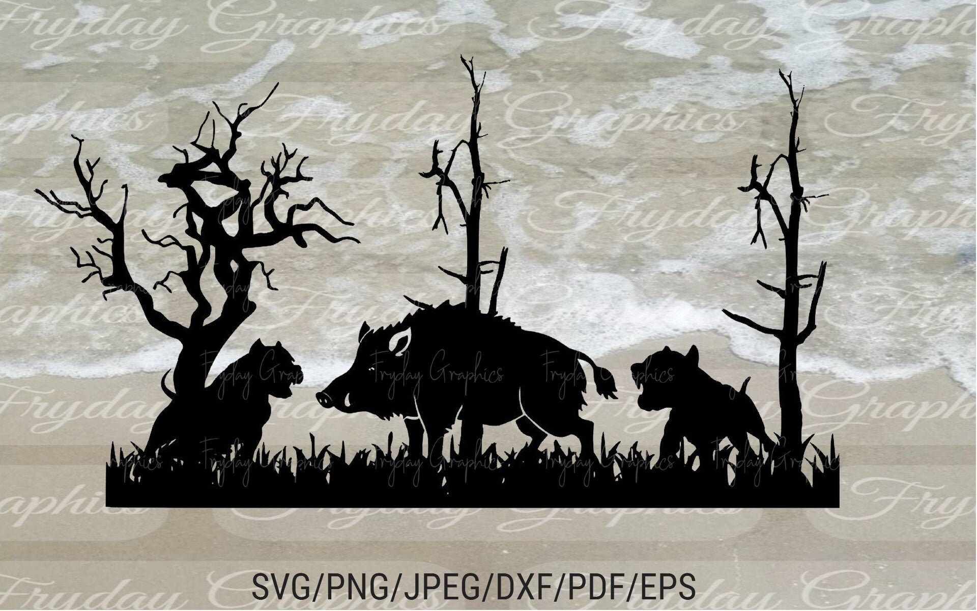 Boar Svg Creative Pictures of Hunters Hunting Season Svg Boar Hunting