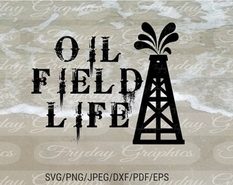 Oil Rig Monogram Craft Supplies & Tools Visual Arts Dxf and Svg Offshore Oil Rig ...