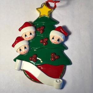 Christmas Family of 3