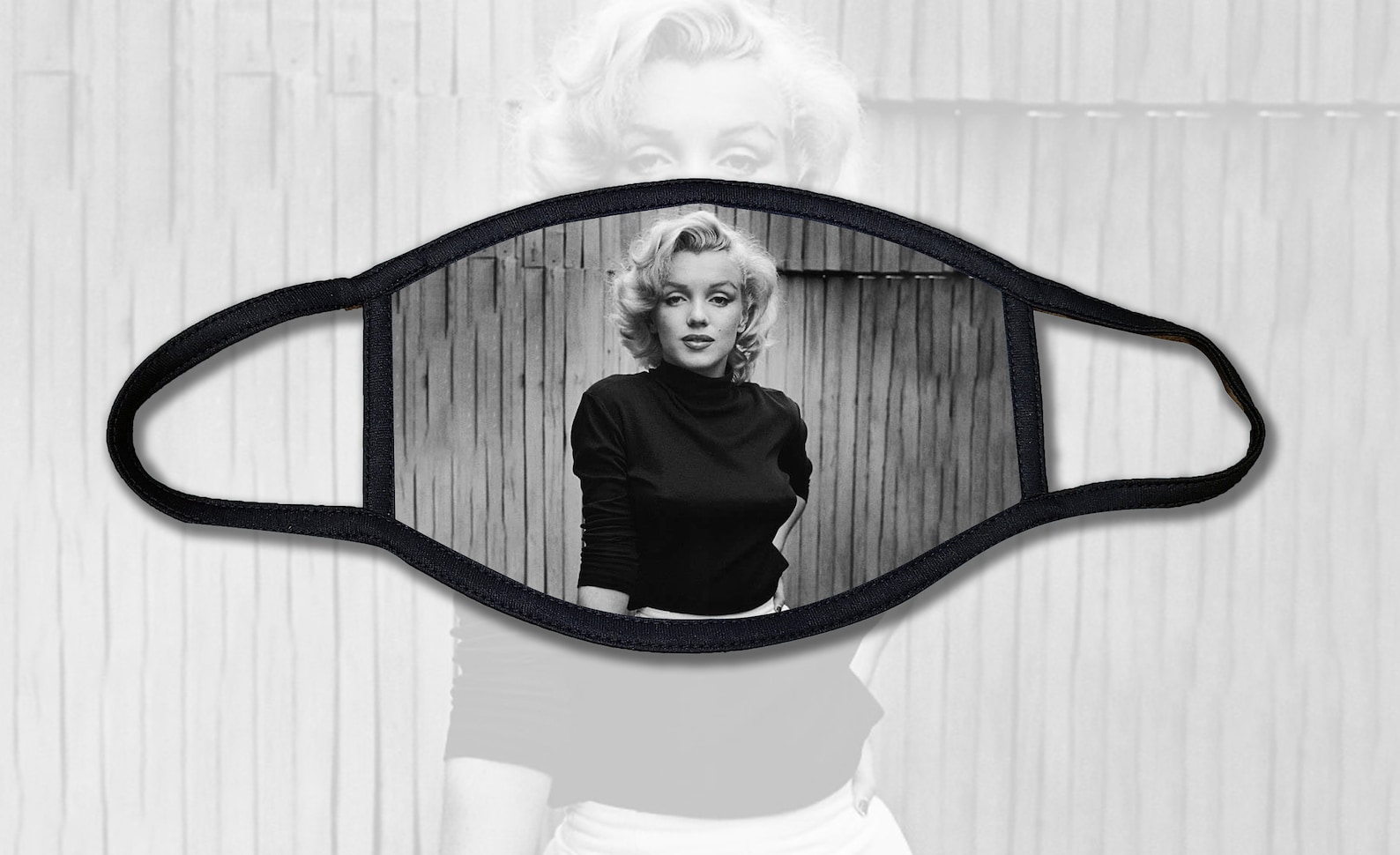 Marilyn Monroe in Turtleneck Face Masks-Multi Sizes Available | Etsy