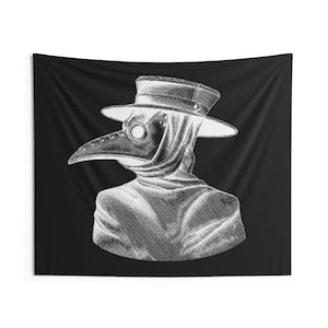 Plague Doctor Tapestry
