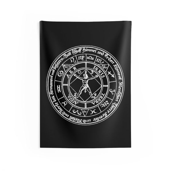 Satanic Wall Banner - Etsy
