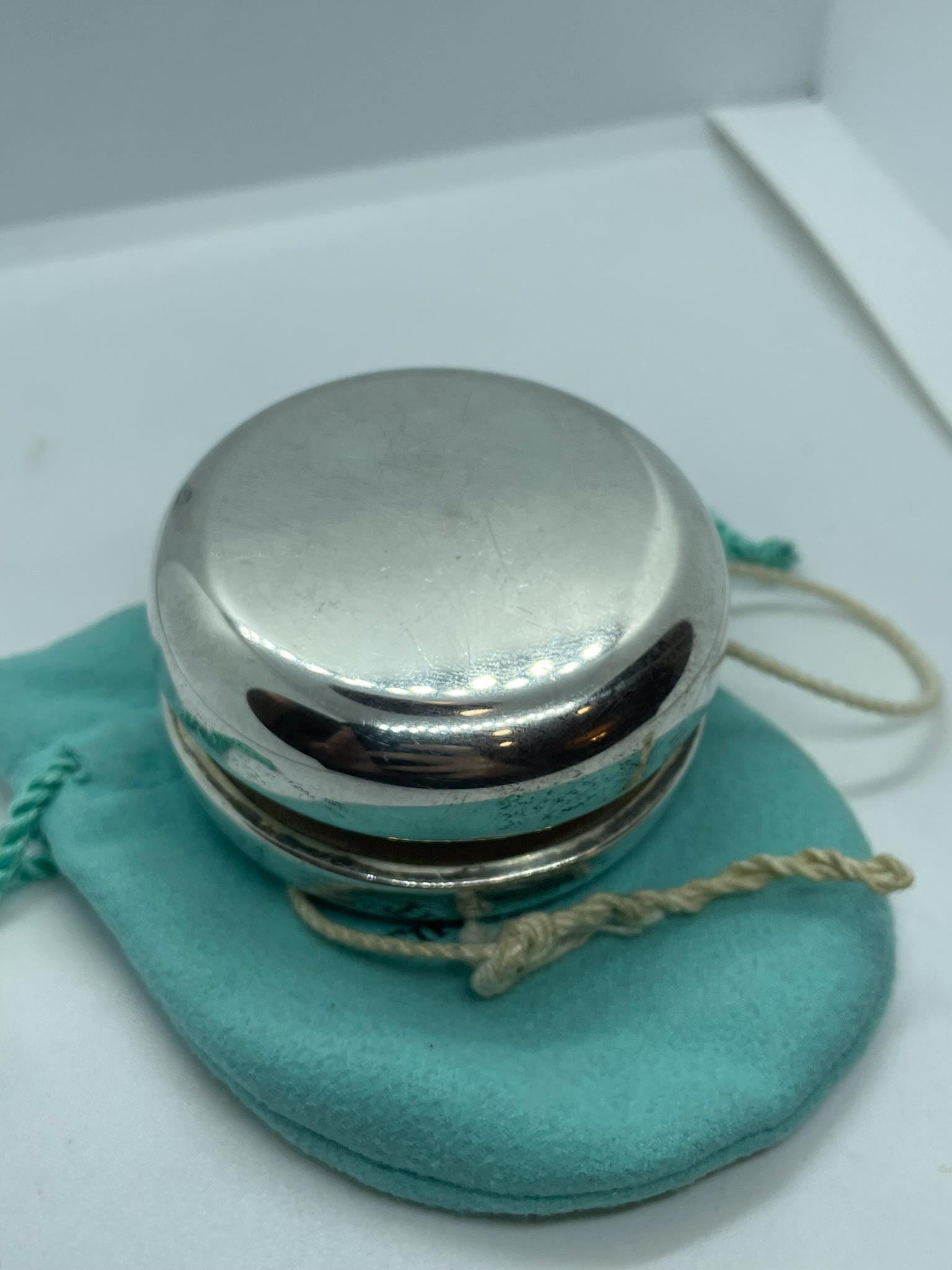 Vintage 1837 Tiffany & Co. Sterling Silver 925 Yoyo No Mono