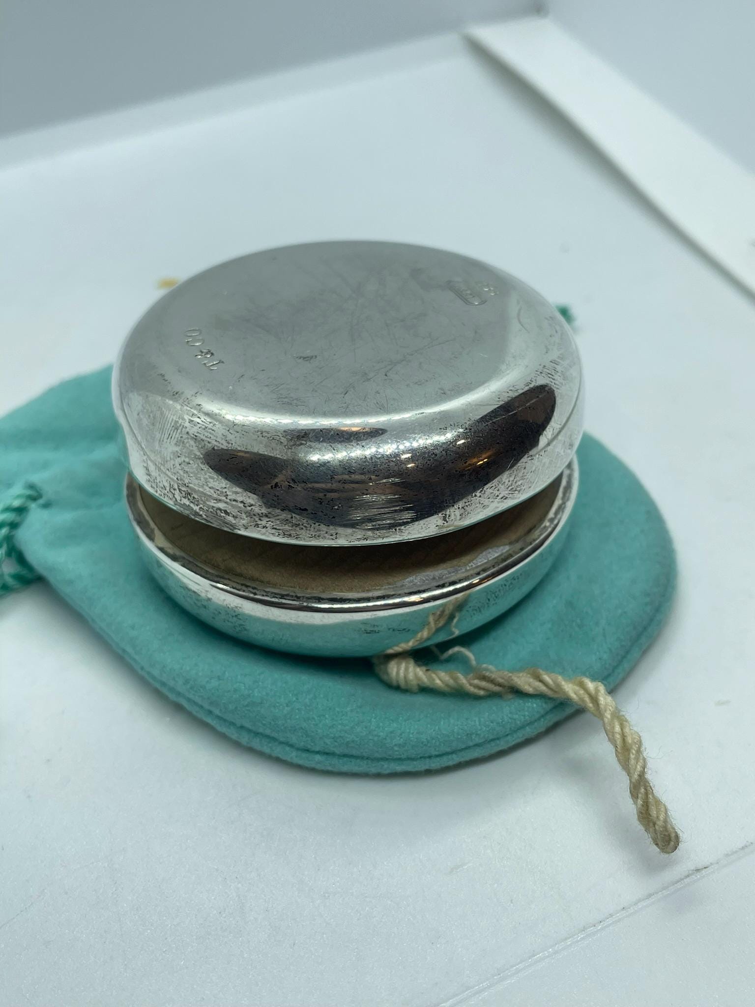 Vintage 1837 Tiffany & Co. Sterling Silver 925 Yoyo No Mono