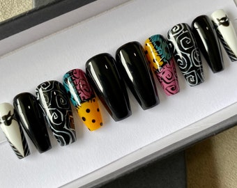 This Is Halloween Press On Nails Set of 10