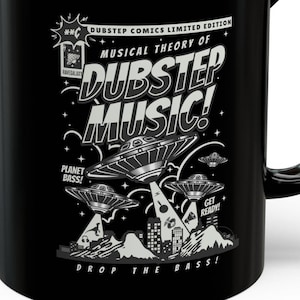 Musikteori om dubstep-mugg 340 ml EDM-musikfestivalgåvor