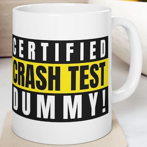 Certifierad krocktestdocka mugg 340 ml återhämtning från bilolycka operation gåvor