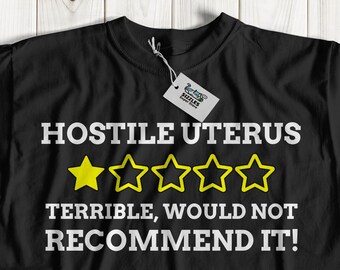 Funny Hysterectomy T-shirt | Hostile Uterus post operation Cervical Endometrial Cancer Shirt | Womb removal gift