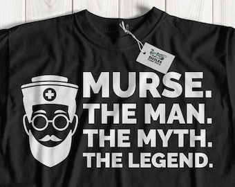 Regalos divertidos de la camiseta y del enfermero de Murse