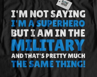 Funny Military Shirt - Etsy