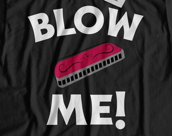 Funny Harmonica T-Shirt & Mouth Harp Gifts