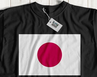 Japanese flag t-shirt | japan tshirt | flag of japan t shirt | red and white flag top | Japanese gift ideas |