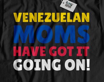 Le mamme venezuelane ce l'hanno fatta! Divertente T-Shirt della mamma venezuelana / Regali della madre venezuelana dal Venezuela / Regalo per la festa della mamma venezuelana