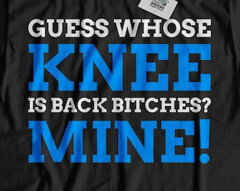 Unisex Funny Knee Replacement T-Shirt | Knee Injury Gift Ideas | Knee Surgery Shirt | Prosthetic Knee Gifts