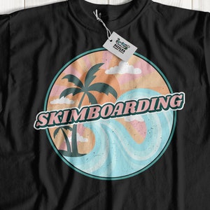 Skimboarding wave t shirt | Skim boarding t-shirt | skim boarding gift ideas | water sport tshirt