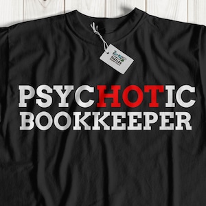 Funny Bookkeeper T-Shirt (Unisex)