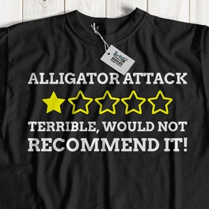 Funny Alligator Attack T-Shirt | Alligator Gift Ideas | Fun Gator Shirt