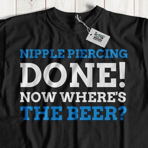 Funny Nipple Piercing T-Shirt | Cute CBR Shirt | Funny Piercing Gift Ideas | Nipples Shirts