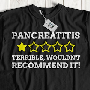 T-shirt engraçado unisex da pancreatite | Presente do cancro do pâncreas de &lt;br&gt; Promoção Relâmpago! Pancreatectomia dos presentes do procedimento de Whipple Camiseta de &lt;br&gt; Entrega Rápida?
