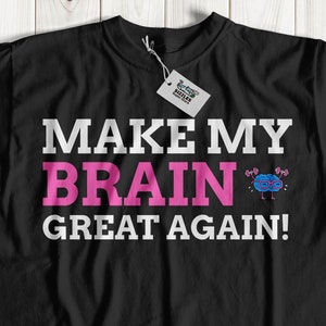 Funny Unisex Brain Cancer T-Shirt | Brain Surgery Shirt | Brain Tumour Gifts | Craniotomy Gift Ideas | Brain Operation Present