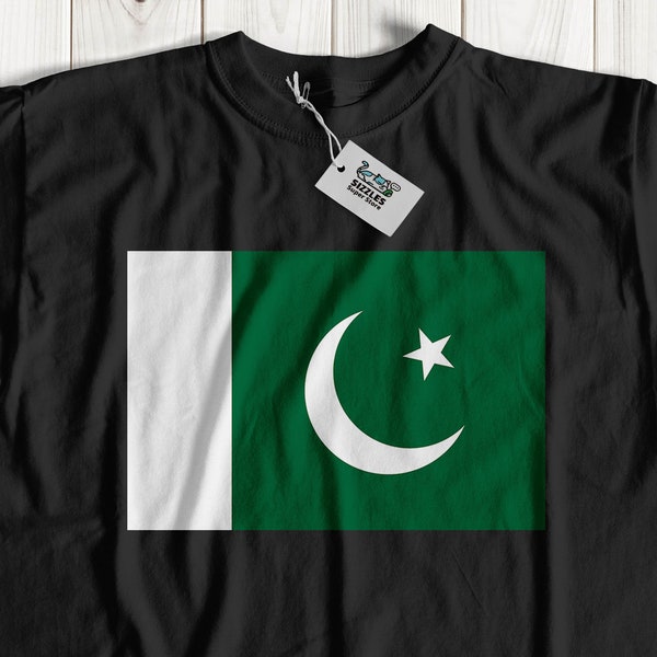 Pakistani flag t-shirt | Pakistan t shirt | flag of Pakistan t shirt | Green and white flag top | Pakistani gift ideas | Pakistan top