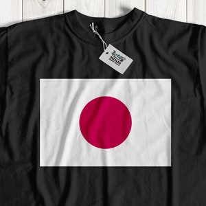 Japanese flag t-shirt | japan tshirt | flag of japan t shirt | red and white flag top | Japanese gift ideas |