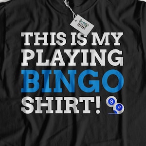 Unisex Funny Bingo T-Shirt | Bingo Hall Gift Ideas | Gift For Grandma, Grandmother, Grandpa