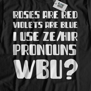 ZE/HIR Pronouns T-Shirt | Genderless Shirts & LGBT Gender Gifts