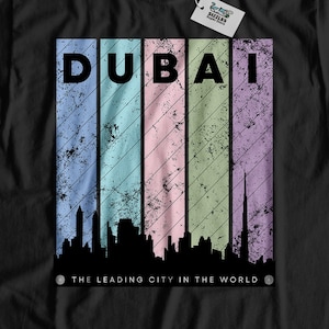 Dubai Skyline T-Shirt | UAE Gifts & Unite Arab Emirates Shirts