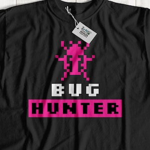 Bug Hunter Coder Gift Unisex Funny Coding T-Shirt | Computer Programmer Shirt | Software Developer Gifts