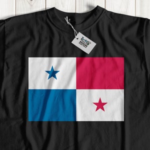 Unisex Panamanian flag t-shirt | flag of Panama t shirt | Panama flag t shirts | Panamanian flag t-shirt | Panama gift ideas
