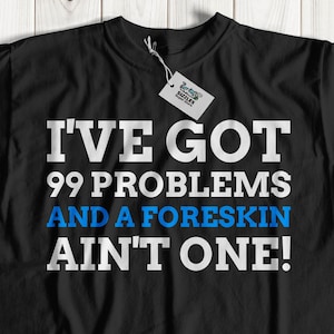 Funny Circumcised T-Shirt | Circumcision recovery get well soon gift ideas | Hilarious Bar mitzvah T-Shirt
