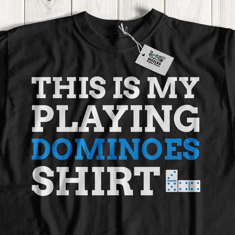 Jeu De Domino Adulte Dominologist Vintage Domino Set Slapping Bones Dominos Manche Longue T-shirt Domino Vintage