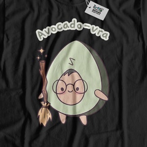 Avocado-avra Cute Avocado Wizard T-Shirt | Wizard Gifts & Avocados Shirts