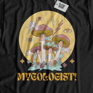 Unisex Mycologist T-Shirt & Mushroom Gifts For A Forager