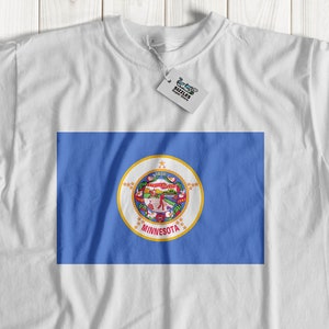 Minnesota Flag t shirt | Minnesota Flag shirt | Minnesota flag top | Minnesota tshirts | State of Minnesota tshirt | unisex Minnesota tshirt