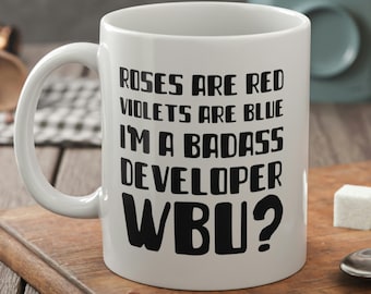 Funny Software Developer Mug 11oz 330ml & Indie Dev Gifts