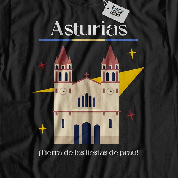 Unisex Asturias T-Shirt & Northern Spain Gifts For Spanish Vacation,  Our Lady of Covadonga