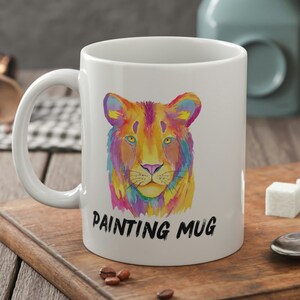 Funny Painting Mug 11oz 330ml Artistic Gifts & Art Tutor Mugs