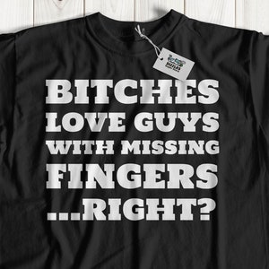 Lustiges Fingeramputations-T-Shirt | Finger Amputierte Geschenke & Amputierte Finger Shirts